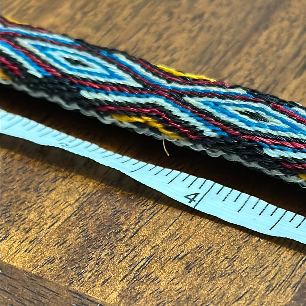 Durango Flexible Horsehair Cuff Black-Red LG - Picture 8 of 8
